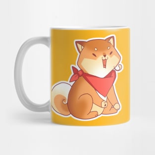 Rude Shiba Dog 4 - Burps Mug